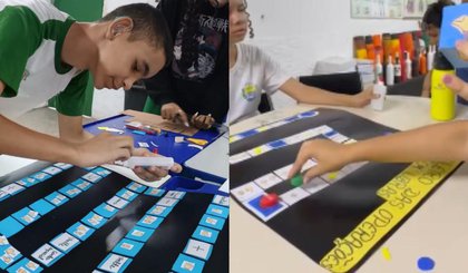 Escola cria projeto para alunos aprenderem linguagem de sinais em Teresina (Foto: Reprodução)