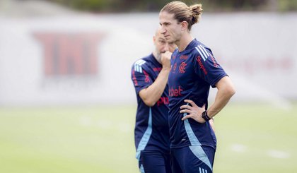 Flamengo e Filipe Luís negociam renovação contratual. (Foto: Adriano Fontes / Flamengo)