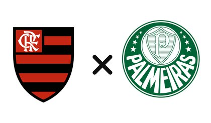 Flamengo x Palmeiras (Foto: Gerado por IA) Flamengo x Palmeiras (Foto: Gerado por IA)