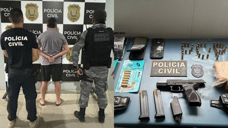 Fugitivo condenado a 50 anos de prisão é capturado no Piauí.