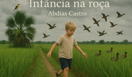 Infância na roça (Foto: gerado por IA) Infância na roça (Foto: gerado por IA)