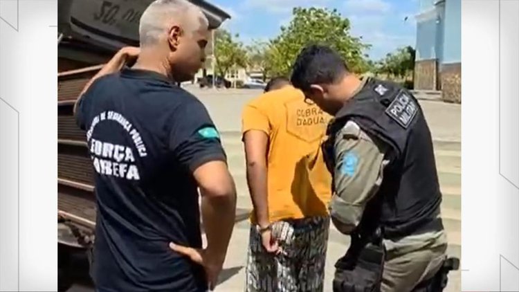 Integrante de facção é preso por atirar contra criança de seis anos.