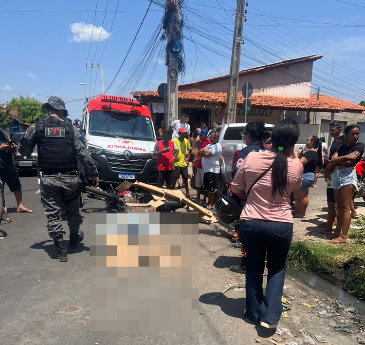 Motociclista morre após colisão com caminhonete que trafegava na contramão em Timon