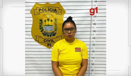 Mulher vai a delegacia registrar boletim de ocorrência e sai presa por tentativa de homicídio no Piauí (Foto: Montagem g1)