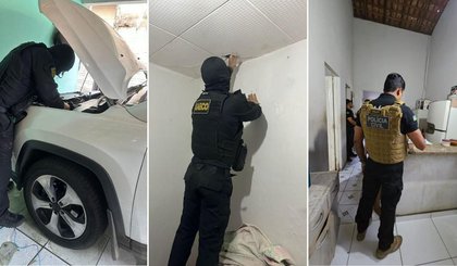 Operação prende suspeitos de tráfico de drogas, agiotagem e outros crimes. (Foto: Divulgação/MPMA) Operação prende suspeitos de tráfico de drogas, agiotagem e outros crimes. (Foto: Divulgação/MPMA)