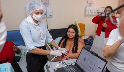 Piauí amplia rede de identificação neonatal para todas as maternidades do Estado. (Foto: Alysson Diniz) Piauí amplia rede de identificação neonatal para todas as maternidades do Estado. (Foto: Alysson Diniz)