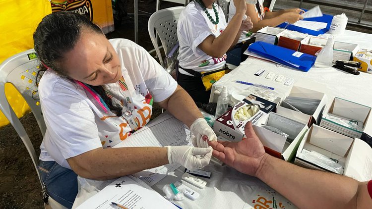 Sesapi promove mutirão de testagem e orientação em instituição de acolhimento de Teresina nesta quinta (23).