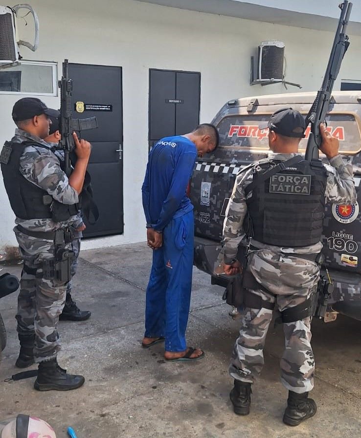 Suspeito de esfaquear homem em jogo de baralho é preso em Teresina