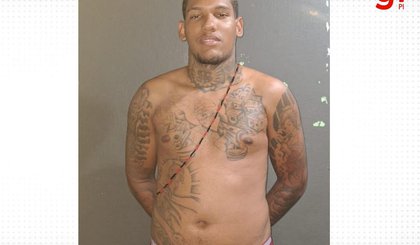 Suspeito de homicídio e de integrar facção criminosa é preso no Piauí. (Foto: Divulgação/Polícia Civil)