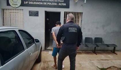 Suspeito de matar jovem em Altos diz que disparo ocorreu de forma não intencional (Foto: Polícia Civil) Suspeito de matar jovem em Altos diz que disparo ocorreu de forma não intencional (Foto: Polícia Civil)