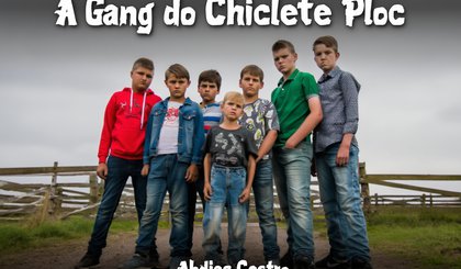 A Gang do Chiclete Ploc (Foto: gerado por IA) A Gang do Chiclete Ploc (Foto: gerado por IA)