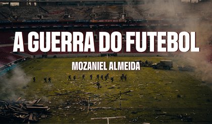 A guerra do futebol (Foto: Gerado por IA)