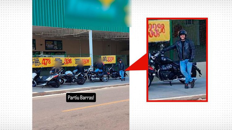 Apresentador César Filho sofre acidente de moto e quebra pernas e braço.