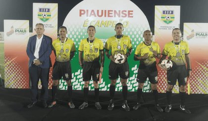 Através da FFP, Piauí ganha voz em novo grupo de arbitragem da CBF. (Foto: Assessoria FFP) Através da FFP, Piauí ganha voz em novo grupo de arbitragem da CBF. (Foto: Assessoria FFP)
