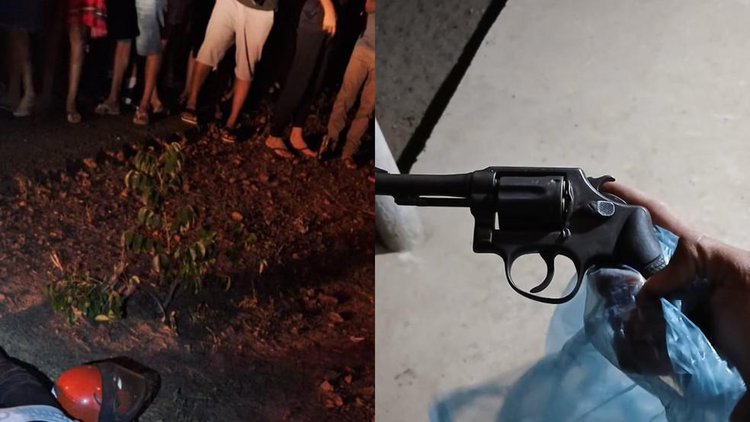 Ciclista reage a assalto e mata um dos suspeitos em Cocal.