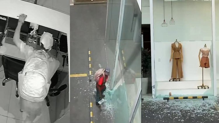 Criminosos furtam loja a 60 metros de delegacia em Teresina.