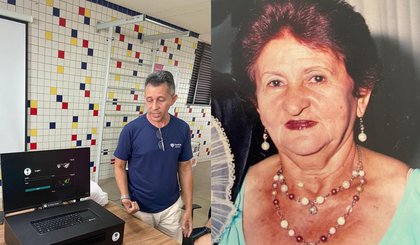 Engenheiro eletrônico Otílio Paulo (à esquerda) e Raimunda Soares Medina (à direita). (Foto: Reprodução) Engenheiro eletrônico Otílio Paulo (à esquerda) e Raimunda Soares Medina (à direita). (Foto: Reprodução)
