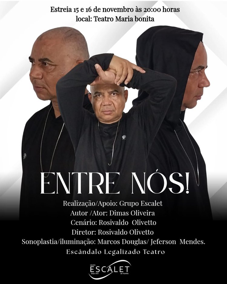 "ENTRE NÓS!" tem sua estreia agendada para os dias 15 e 16 de novembro, às 20:00 horas