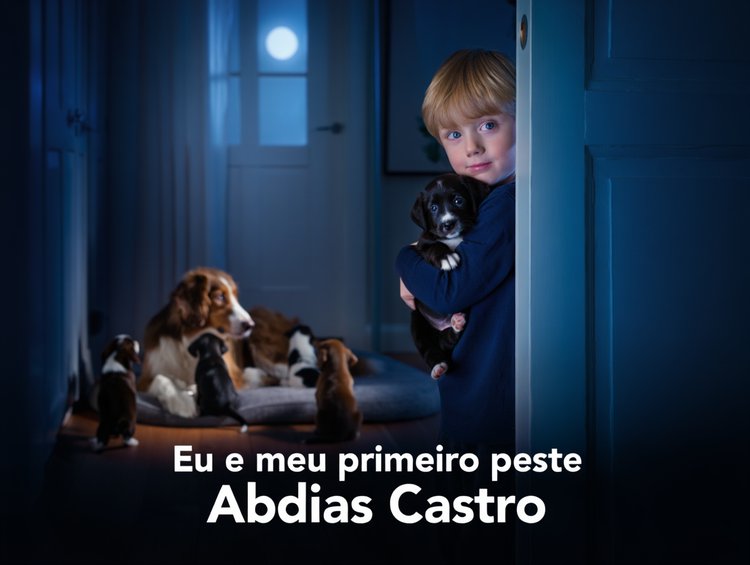 Eu e meu primeiro peste