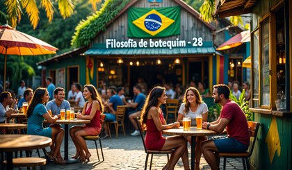 Filosofia de botequim - 28 (Foto: Gerado por IA)