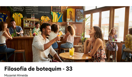 Filosofia de botequim - 33 (Foto: Gerado por IA)