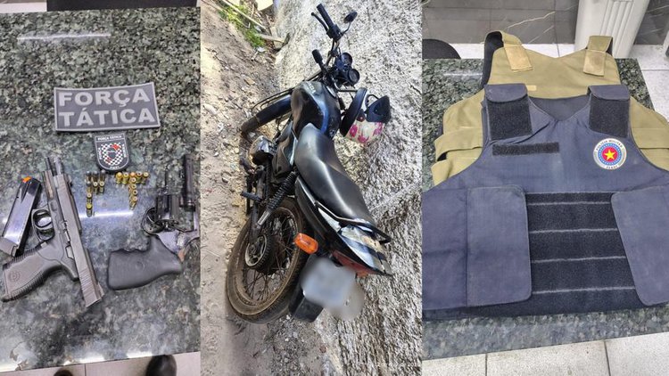 Homem é detido após roubo e perseguição policial em Teresina.