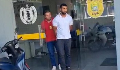 Homem investigado por matar jovem em matagal é preso em Teresina. (Foto: Reprodução) Homem investigado por matar jovem em matagal é preso em Teresina. (Foto: Reprodução)