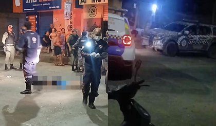 Homem morre e outro fica ferido em ataque a tiros na capital piauiense. (Foto: Divulgação/PMPI) Homem morre e outro fica ferido em ataque a tiros na capital piauiense. (Foto: Divulgação/PMPI)