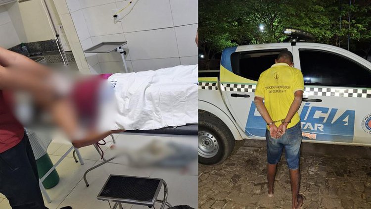 Mulher é esfaqueada durante pagode e suspeito é preso em Parnaguá.