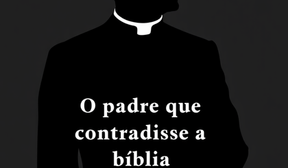 O padre que contradisse a bíblia. (Foto: Gerado por IA)