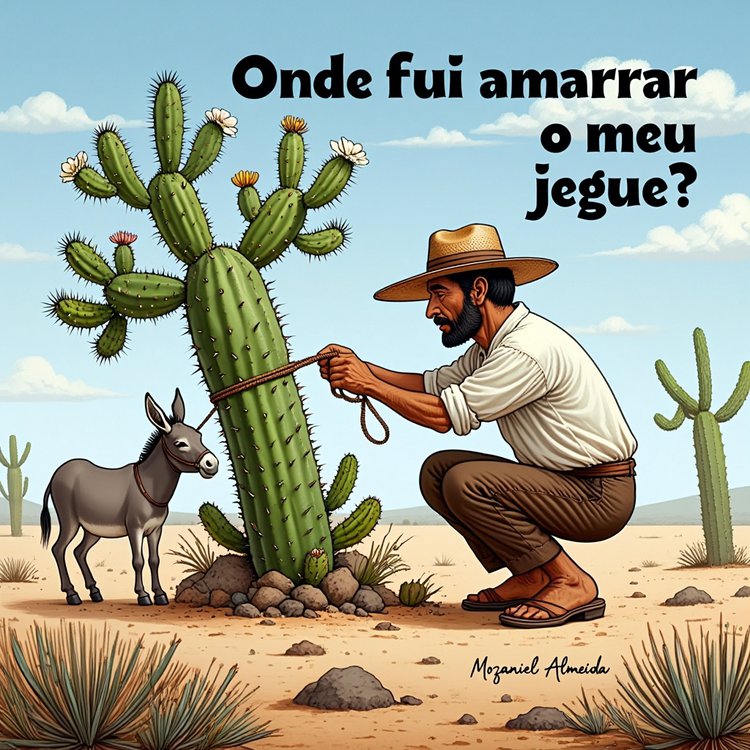 Onde fui amarrar o meu jegue?