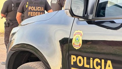 Operação em Teresina busca suspeito de fraudar boletos bancários. (Foto: Divulgação/Polícia Federal