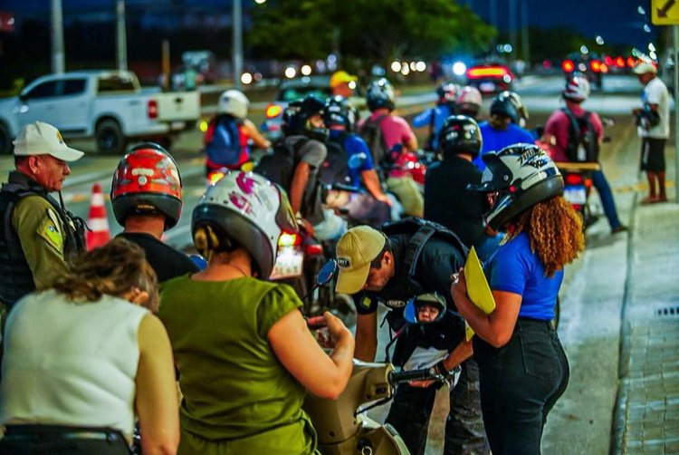 Operações de trânsito no PI resultam em 695 prisões.