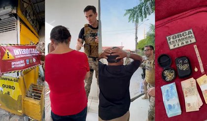 Polícia desarticula esquema de furto e venda de joias; três suspeitos são presos. (Foto: Divulgação/SSP-PI) Polícia desarticula esquema de furto e venda de joias; três suspeitos são presos. (Foto: Divulgação/SSP-PI)