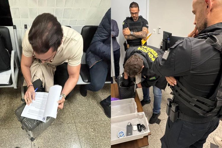 Polícia realiza buscas em empresários suspeitos de lavagem de dinheiro.