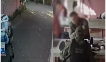 Policiais flagrados em motel com viatura da PM-PI são liberados após audiência (Foto: Reprodução) Policiais flagrados em motel com viatura da PM-PI são liberados após audiência (Foto: Reprodução)