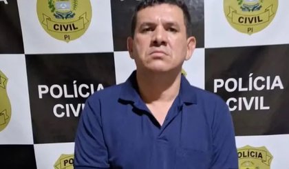 PRF prende homem que fugiu de julgamento por homicídio em Floriano; condenado a 15 anos de prisão (Foto: Polícia Civi)
