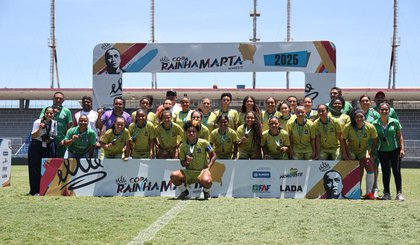Seleção do Piauí conquista o bronze na Copa Rainha Marta Nordeste 2025. (Foto: Divulgação/Governo do Piauí) Seleção do Piauí conquista o bronze na Copa Rainha Marta Nordeste 2025. (Foto: Divulgação/Governo do Piauí)