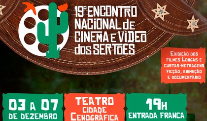 19º Encontro Nacional de Cinema e Vídeo dos Sertões acontece em Floriano. (Foto: Divulgação/Governo do Piauí)