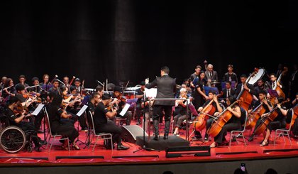 Concertos Natalinos da Orquestra Jovem celebram o talento de jovens músicos (Foto: Reprodução) Concertos Natalinos da Orquestra Jovem celebram o talento de jovens músicos (Foto: Reprodução)