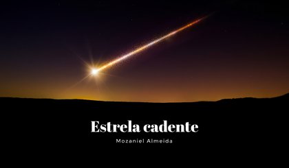Estrela cadente (Foto: Gerado por IA)