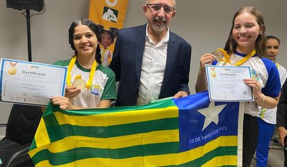 Estudantes piauienses brilham na Olimpíada Brasileira de Ciências. (Foto: Ascom Seduc) Estudantes piauienses brilham na Olimpíada Brasileira de Ciências. (Foto: Ascom Seduc)