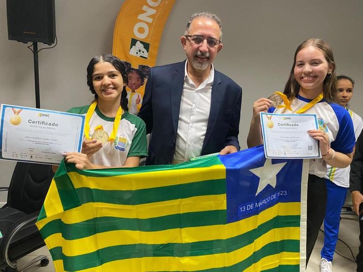 Estudantes piauienses brilham na Olimpíada Brasileira de Ciências.