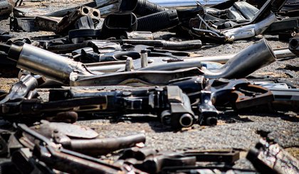 Forças de Segurança apreendem mais de 6 mil armas em 3 anos e desempenho reflete na preservação de vidas. (Foto: Ascom SSP) Forças de Segurança apreendem mais de 6 mil armas em 3 anos e desempenho reflete na preservação de vidas. (Foto: Ascom SSP)