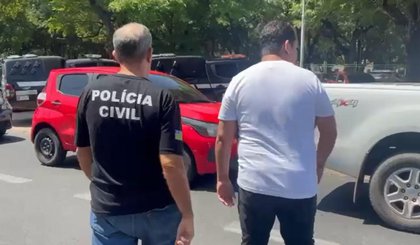 Homem é detido por ameaçar ex após receber notificação judicial. (Foto: Divulgação/Polícia Civil)