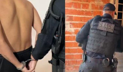 Homem é detido por homicídio e roubo após escapar de duas operações policiais. (Foto: Polícia Civil) Homem é detido por homicídio e roubo após escapar de duas operações policiais. (Foto: Polícia Civil)