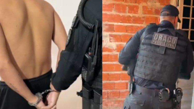 Homem é detido por homicídio e roubo após escapar de duas operações policiais.