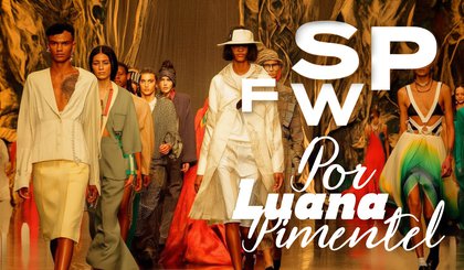 Minha experiência no SPFW (Foto: Gerado por IA) Minha experiência no SPFW (Foto: Gerado por IA)