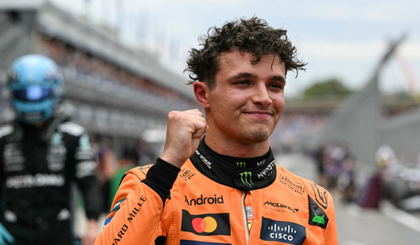 Norris conquista título inédito após temporada marcada por pressão, erros e superação (Foto: Saeed KHAN/ AFP)