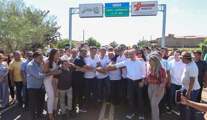 Obra de R$ 28,4 milhões melhora mobilidade, fortalece economia e integra municípios do Sul do Piauí (Foto: Semcom) Obra de R$ 28,4 milhões melhora mobilidade, fortalece economia e integra municípios do Sul do Piauí (Foto: Semcom)